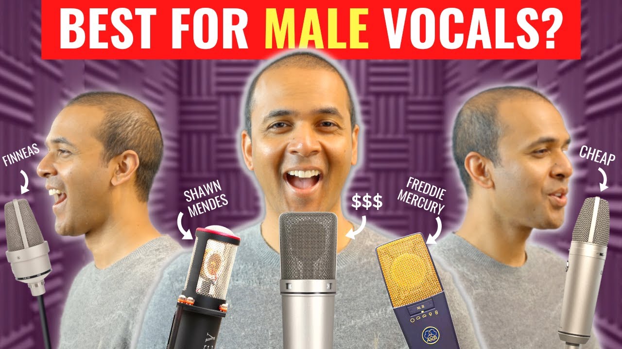BEST Microphones EVER for MALE Vocals 2022