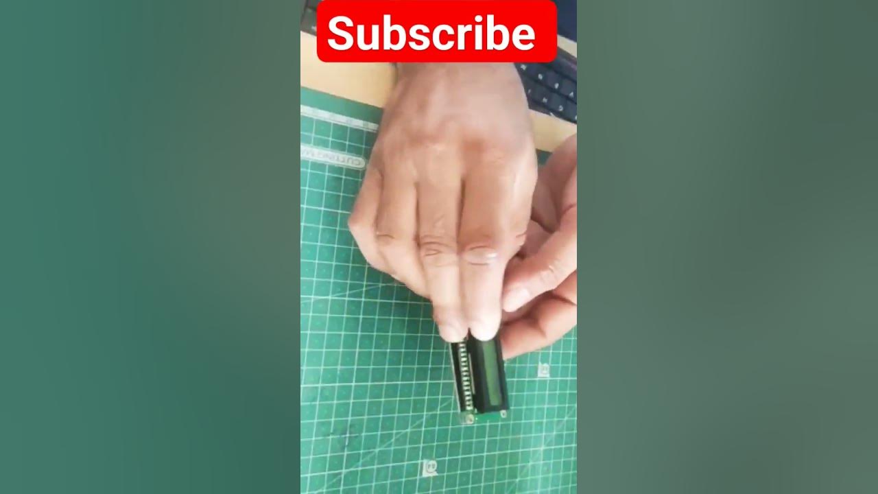 how to use lcd display with arduino #lcd #power #fyp #tech #yt #stem ...