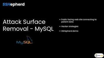 How SSHepherd® Secures Your MySQL Database from Cyber Threats?
