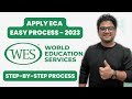 Eca  education credential assessment  how to apply  wes canada express entry  pnp  easy process