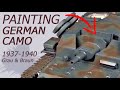 How to Paint German Camouflage - PRE-WAR and EARLY-WAR