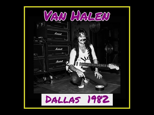 Van Halen - Dallas, Texas 1982 (Album 1) - YouTube