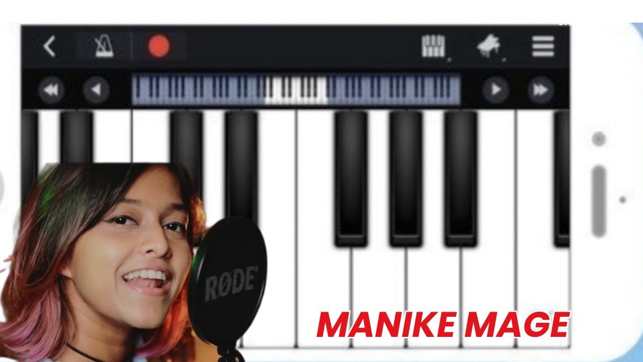 Manike Thank God Piano Notes Easy Piano Tutorial Yohani Thank God