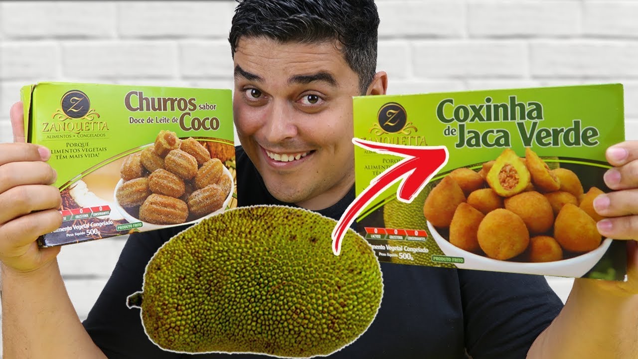 COXINHA DE JACA VERDE E CHURROS DE DOCE LEITE DE COCO ZANQUETTA