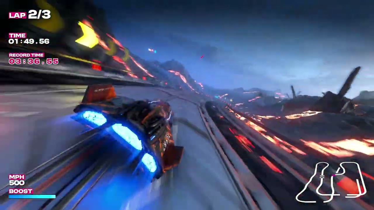 Fast Fusion Nensho Crater Time Attack Fail Gameplay [Switch 2]