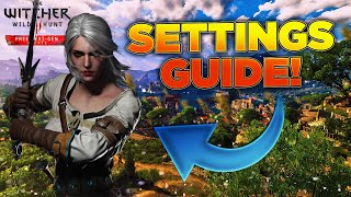 The Witcher 3 Next-Gen Guide - The Settings!