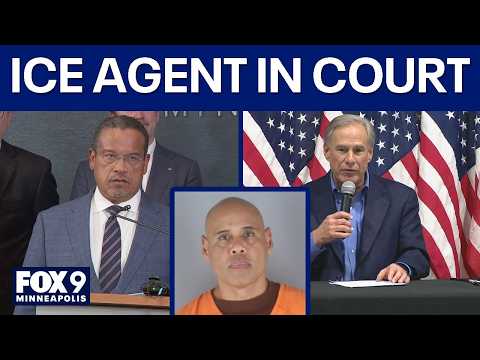 Ellison blasts Gov. Abbott over delays in ICE agent case