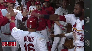 PHI@STL: Jay hits an RBI single in the 2nd inning