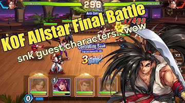 KOF Allstar Final Battle Gameplay | RPG | Android / iOS | PlayUnlock