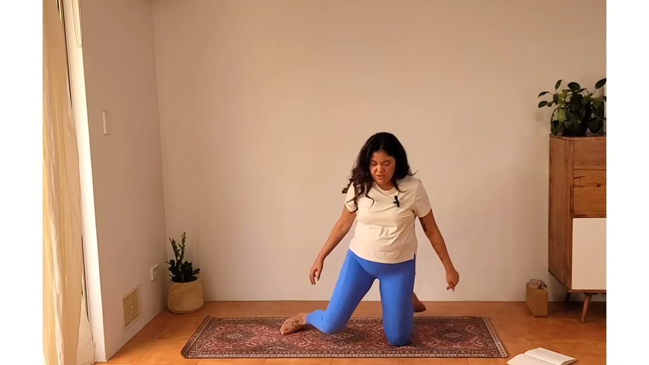 Stretch+Restore Gentle Yoga Class for Travel by Sammy Temple Yoga Perth