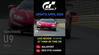 gt7 update April 2026 #gt7 @DesiStigGaming #update #cars #new #psvr2 #vr #ytshorts