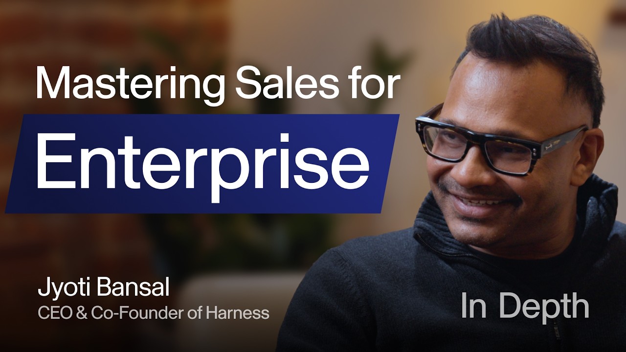 How Harness runs 16 “startups within a startup” at scale | Jyoti Bansal  (Co-founder and CEO)