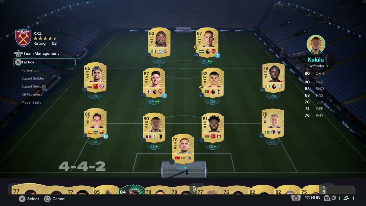 FC 26: Как менять тактику в Ultimate Team