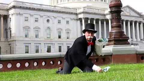 Monopoly Man Shows How Big Banks Influence Congress