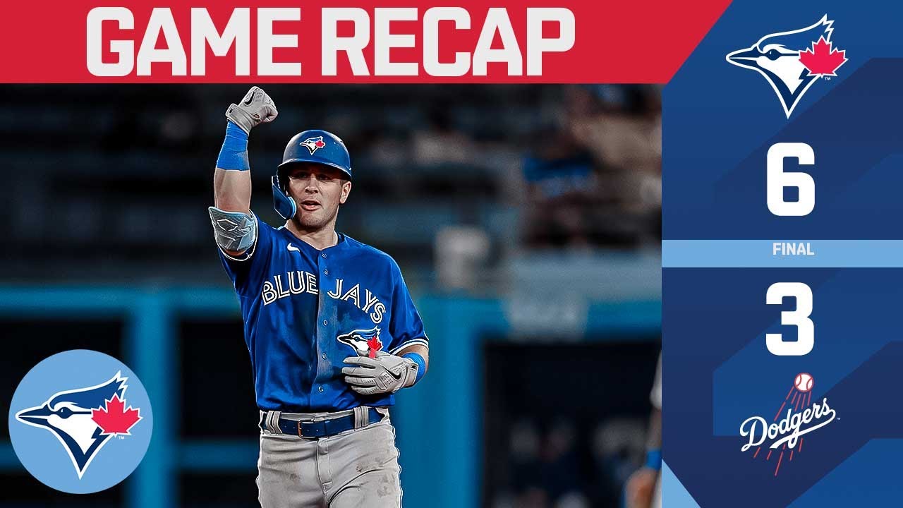 Blue Jays strike late to take series opener vs. Dodgers!