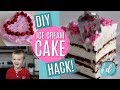ICE CREAM CAKE DIY 🎂 Just $5 and made in 5 minutes! ICE CREAM CAKE DIY 🎂 Just $5 and made in 5 minutes!