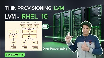 Sessie - 39 | Thin Provisioning onder de knie krijgen met LVM op RHEL 10 | Nehra-lessen