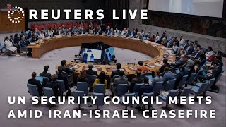 LIVE: UN Security Council meets on Iran's nuclear program as ceasefire with Israel appears to hold