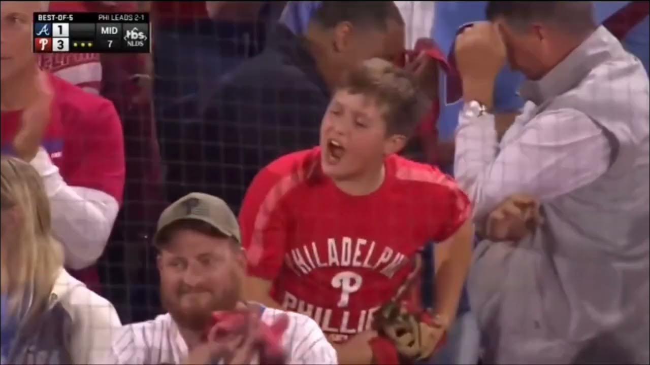 Phillies crowd noise going from pindrop quiet to roaring will give you