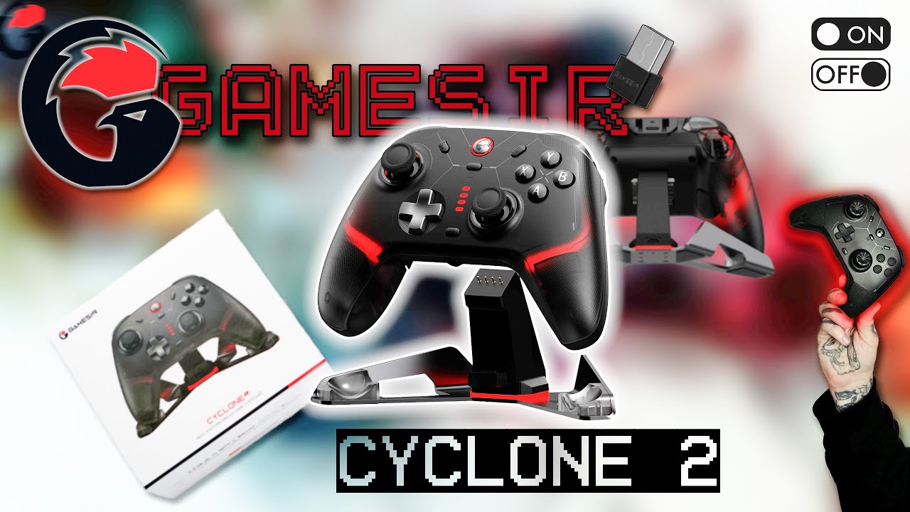 Мультиплатформенный геймпад | GameSir Cyclone 2 + ASMR Unboxing + Впечатления & Test