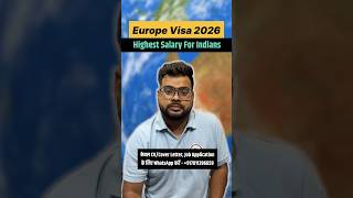 Top 5 Highest Paying European Countries for Indians in 2026 🇪🇺💰