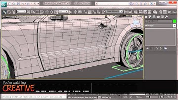 Advanced Vehicle Rigging in 3dsmax 09 Organizing the controllers xvid