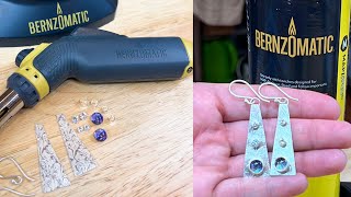 Using The Bernzomatic FirePoint Creator Tool To Make Earrings