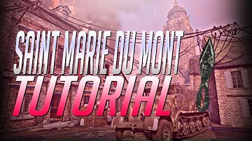 Saint Marie Du Mont | Throwing Knife Spot Tutorial | How To Hit Killcams In WWII