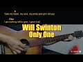 Will Swinton - Only One Easy Guitar Chord & Lyrics (cover)