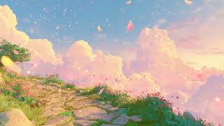Blossom Winds Over the Clouds | Soft Fantasy Lofi for Study & Focus (1 Hour) screenshot 4