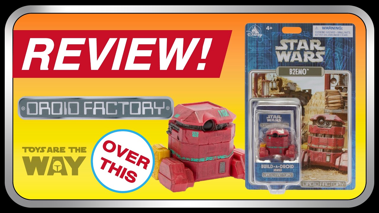 I'M DONE! Star Wars Disney Droid Factory Build A Droid Set B2EMO
