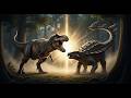 Ankylosaurus vs T Rex: The Dinosaur Tank vs the King #Dinosaurs #TRex #Ankylosaurus #DinosaurBattle