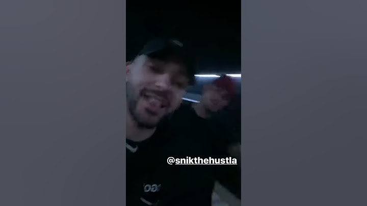Ο SNIK αράζει με TOQUEL μήπως ετοιμάζουν συνεργασία;🤔🔜