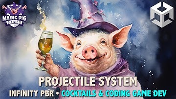Unity RPG Game Dev LIVE • #123 • Projectile System • Cocktails and Coding