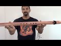 Large Bore Bass B Flute - 432 hz - JD Flutes 2020 - Professional Native American Flute Maker.....