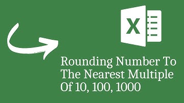 Rounding Numbers to the nearest multiple of 10 or 100 or 1000 in Excel