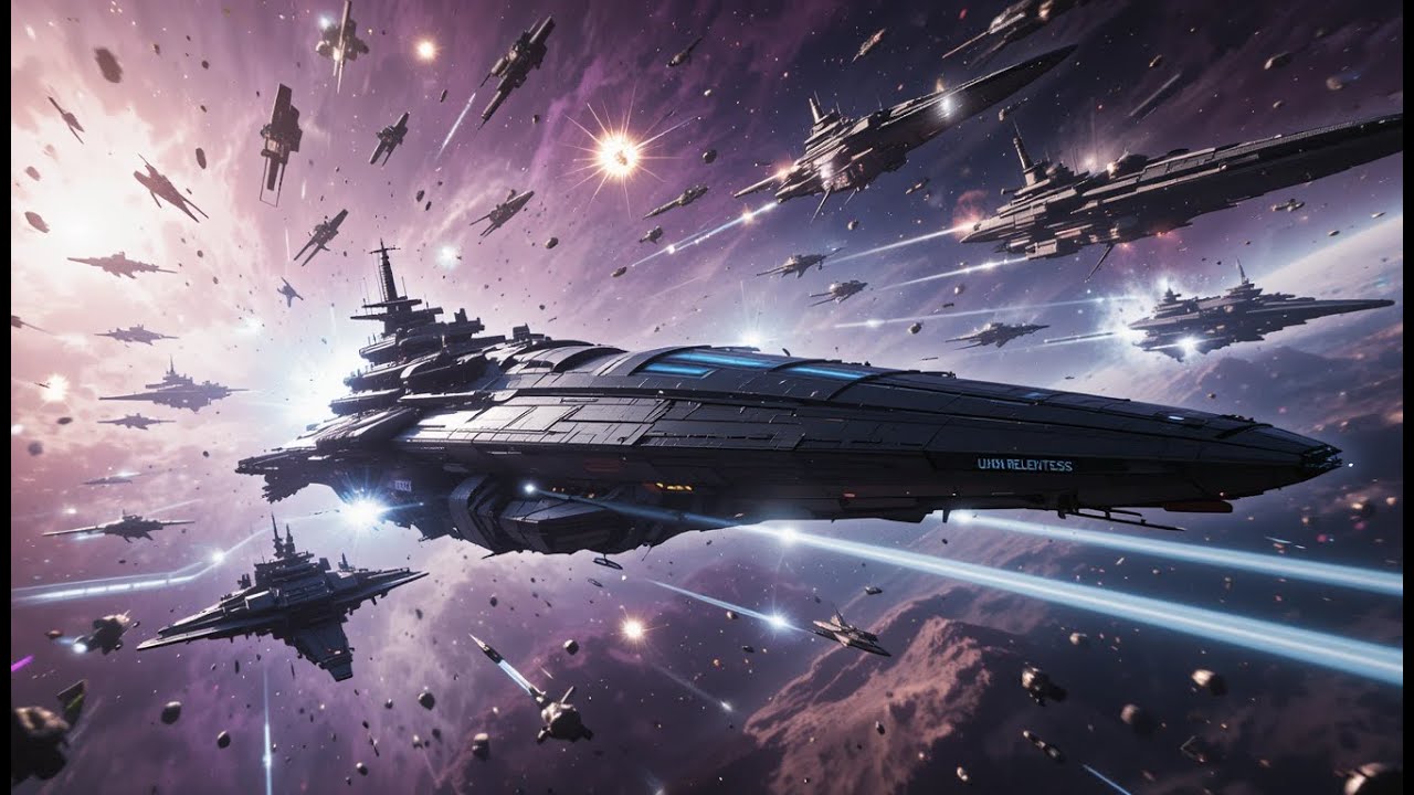 The Alien Fleets First Encounter With A Human Warship—regret Followed 