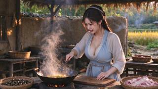 🍳Time‑Travel Chef Builds Her Poor Family’s Fortune#drama #ai