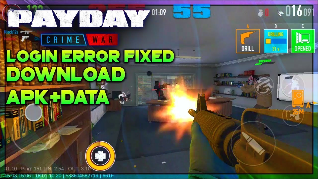 PAYDAY CRIME WAR GÃœNCELLEME SORUNU (PayDay Crime War Update ... - 