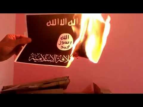 Burn ISIS Flag Challenge - @BURNISIS - LEBANON حرق علم داعش