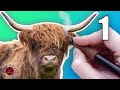 Wood Burning a HIGHLAND Cow — Part 1