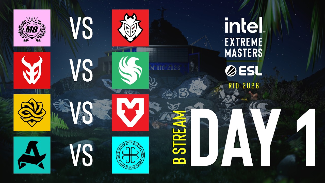IEM Rio 2026 - Day 1 - Stream B