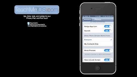Notifications Center in iOS 6 Tutorial