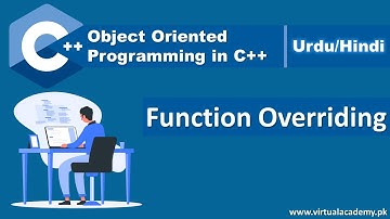Function Overriding in C++  |  C++ Complete Training in Urdu/Hindi