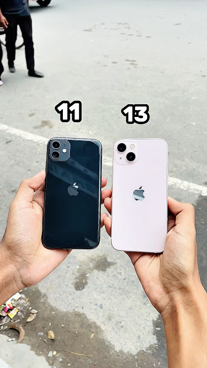 iPhone 11 Vs iPhone 13 Camera Zoom Test ! #shorts