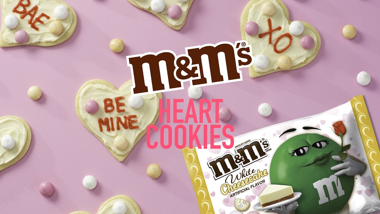 M&M'S Cookie Hearts