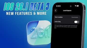 iOS 26.1 Beta 3 is UIT met NIEUWE FUNCTIES