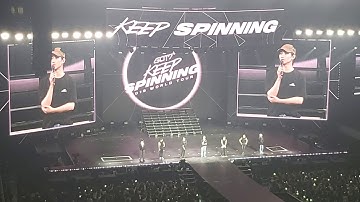 GOT7 KEEP SPINNING WORLD TOUR - ENDING MENT - MESSAGE TO AGHASES 💚💚💚💚💚💚💚