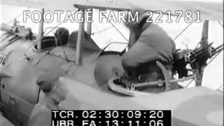 1918, US Army Activities of the 91st Aero Squadron 221781-02 | Footage Farm