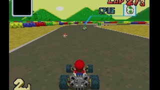 Mario Kart DS: SNES Mario Circuit 1 [1080 HD]